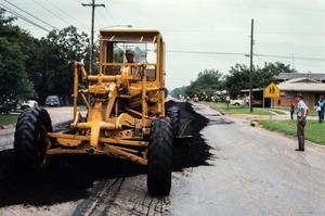 Primary view of [Road Work on a Denton Street]