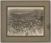 Photograph: [Crowd in Front of Russell's Department Store]