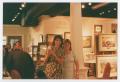 Photograph: [Julie Glover and Woman at Longhorn Gallery]