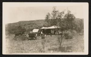 Primary view of object titled '[Chuckwagon on Open Range]'.