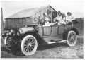 Thumbnail image of item number 1 in: '[Five women and two children in a 1913 Buick]'.