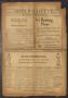 Thumbnail image of item number 1 in: 'Shiner Gazette (Shiner, Tex.), Vol. 25, No. 40, Ed. 1 Thursday, June 27, 1918'.