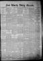 Thumbnail image of item number 1 in: 'Fort Worth Daily Gazette. (Fort Worth, Tex.), Vol. 7, No. 31, Ed. 1, Sunday, January 21, 1883'.