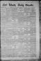Primary view of Fort Worth Daily Gazette. (Fort Worth, Tex.), Vol. 7, No. 67, Ed. 1, Wednesday, March 7, 1883