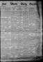 Primary view of Fort Worth Daily Gazette. (Fort Worth, Tex.), Vol. 7, No. 196, Ed. 1, Sunday, July 22, 1883