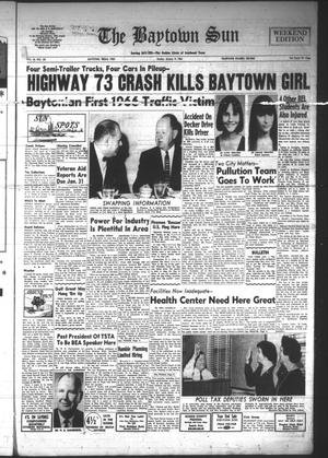 Primary view of object titled 'The Baytown Sun (Baytown, Tex.), Vol. 43, No. 120, Ed. 1 Sunday, January 9, 1966'.