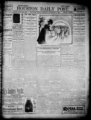Primary view of object titled 'The Houston Daily Post (Houston, Tex.), Vol. 14, No. 247, Ed. 1, Monday, December 5, 1898'.