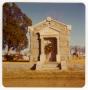 Photograph: W. C. Wright's Mausoleum with Wreath