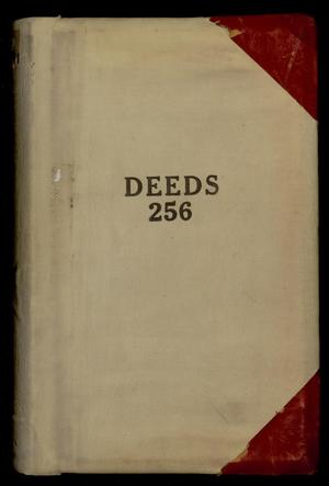 Primary view of object titled 'Travis County Deed Records: Deed Record 256'.