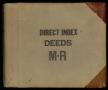Book: Travis County Deed Records: Direct Index to Deeds 1916-1924 M-R