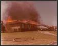 Primary view of [Dallas firefighters saving a burning ranch-style house #2]
