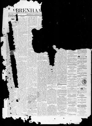 Primary view of object titled 'Brenham Weekly Banner. (Brenham, Tex.), Vol. 12, No. 6, Ed. 1, Friday, February 9, 1877'.