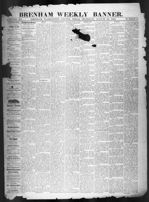 Primary view of object titled 'Brenham Weekly Banner. (Brenham, Tex.), Vol. 15, No. 35, Ed. 1, Thursday, August 26, 1880'.