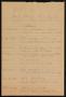 Text: [Notes Discussing Land in Ochiltree and Hansford Counties, Texas]