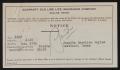 Text: [Invoice for Life Insurance Policy, 1935]