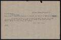 Letter: [Letter from John Sayles to M. McAlpine, February 24, 1911]