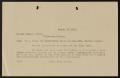 Letter: [Letter from John Sayles to Ballinger Mills, March 27, 1916]