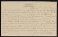 Letter: [Letter from J. W. Childers, January 12, 1909]
