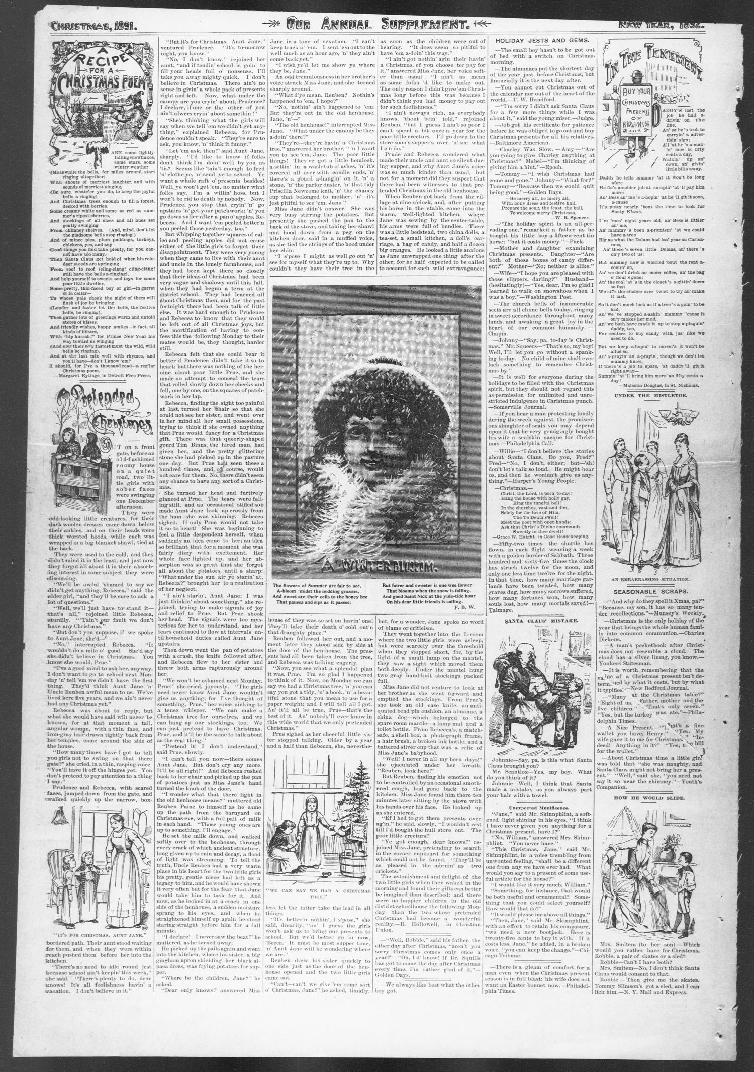 Brenham Weekly Banner. (Brenham, Tex.), Vol. 26, No. 51, Ed. 1, Thursday, December 24, 1891
                                                
                                                    [Sequence #]: 8 of 14
                                                