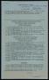 Legal Document: [Requirement Sheet Regarding the Oil and Gas Lease From Philo W. Butl…