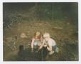 Photograph: [Two Girls Next to a Fire Pit]