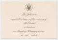Text: [Lunch Invitation from Lady Bird Johnson, February 19, 1968]