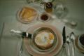 Photograph: [Breakfast place setting]