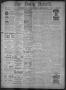Newspaper: The Daily Herald (Brownsville, Tex.), Vol. 5, No. 206, Ed. 1, Monday,…