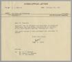 Letter: [Letter from Thomas L. James to I. H. Kempner, February, 1955]