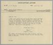 Letter: [Letter from Thomas L. James to D. W. Kempner, April 22, 1955]