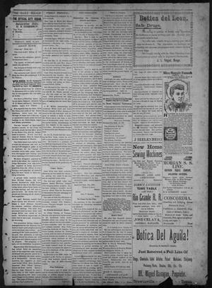 Primary view of object titled 'The Brownsville Daily Herald. (Brownsville, Tex.), Vol. 6, No. 61, Ed. 1, Tuesday, September 14, 1897'.