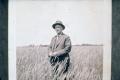 Photograph: [W. M. G Mackechney posing on a field]