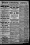 Newspaper: Waco Evening News. (Waco, Tex.), Vol. 1, No. 180, Ed. 1, Wednesday, F…