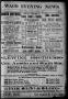 Thumbnail image of item number 1 in: 'Waco Evening News. (Waco, Tex.), Vol. 1, No. 201, Ed. 1, Saturday, March 2, 1889'.