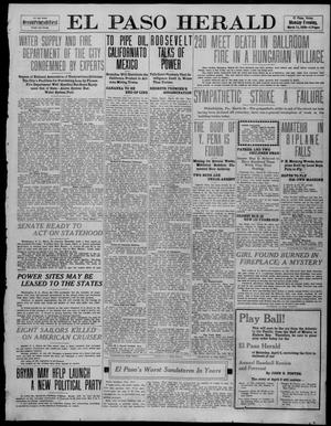 Primary view of object titled 'El Paso Herald (El Paso, Tex.), Ed. 1, Monday, March 28, 1910'.