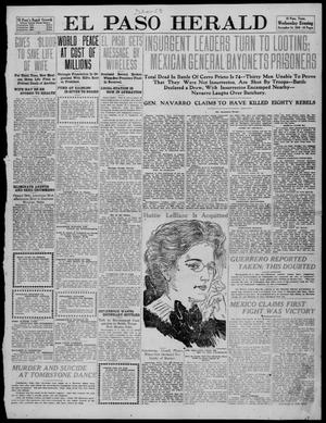 Primary view of object titled 'El Paso Herald (El Paso, Tex.), Ed. 1, Wednesday, December 14, 1910'.
