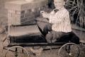 Thumbnail image of item number 1 in: '[Boy with Pedal Car]'.