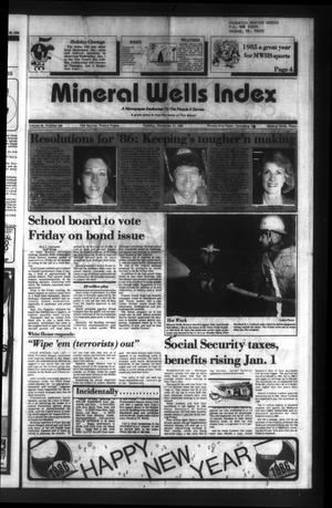 Primary view of object titled 'Mineral Wells Index (Mineral Wells, Tex.), Vol. 85, No. 203, Ed. 1 Tuesday, December 31, 1985'.