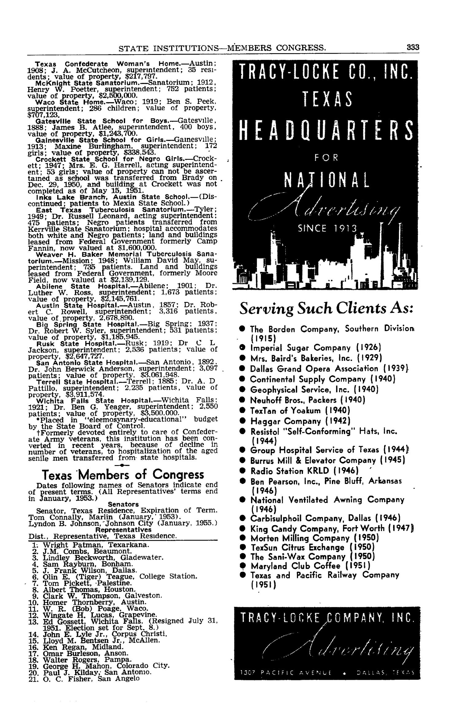 Texas Almanac, 1952-1953
                                                
                                                    333
                                                