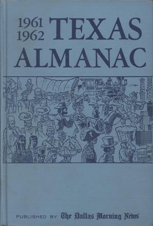 Primary view of object titled 'Texas Almanac, 1961-1962'.