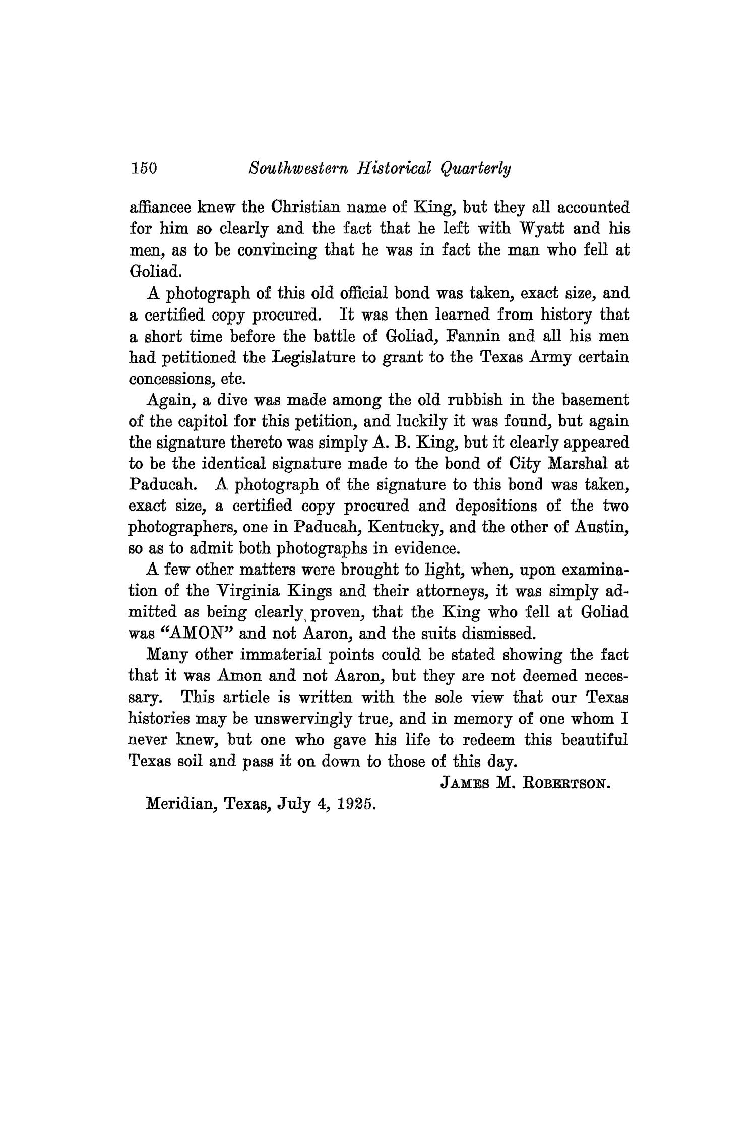 The Southwestern Historical Quarterly, Volume 29, July 1925 - April, 1926
                                                
                                                    150
                                                