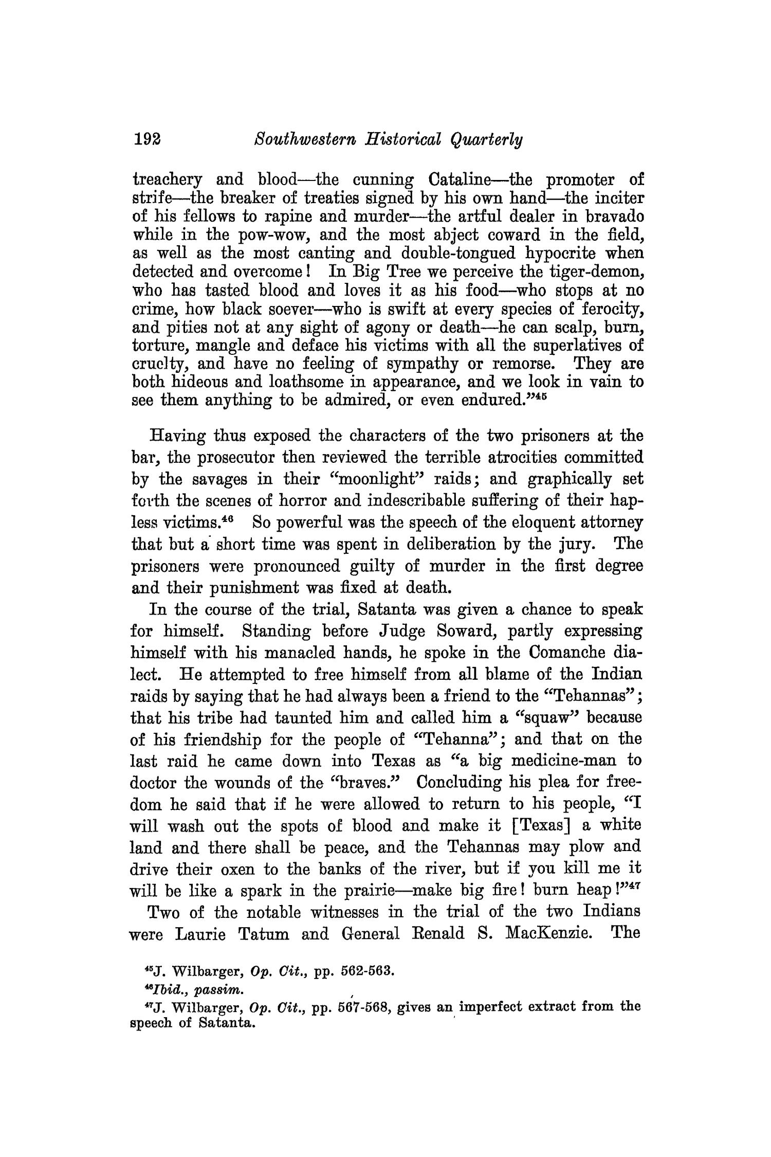 The Southwestern Historical Quarterly, Volume 29, July 1925 - April, 1926
                                                
                                                    192
                                                