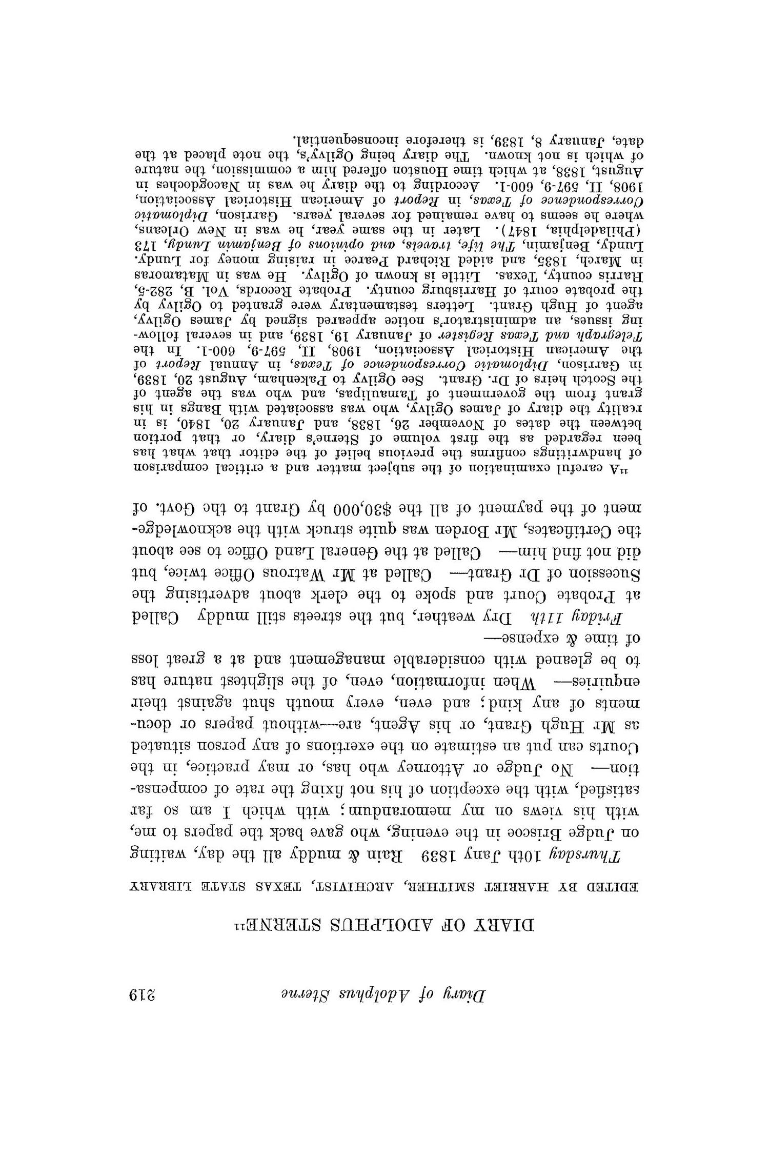 The Southwestern Historical Quarterly, Volume 30, July 1926 - April, 1927
                                                
                                                    219
                                                