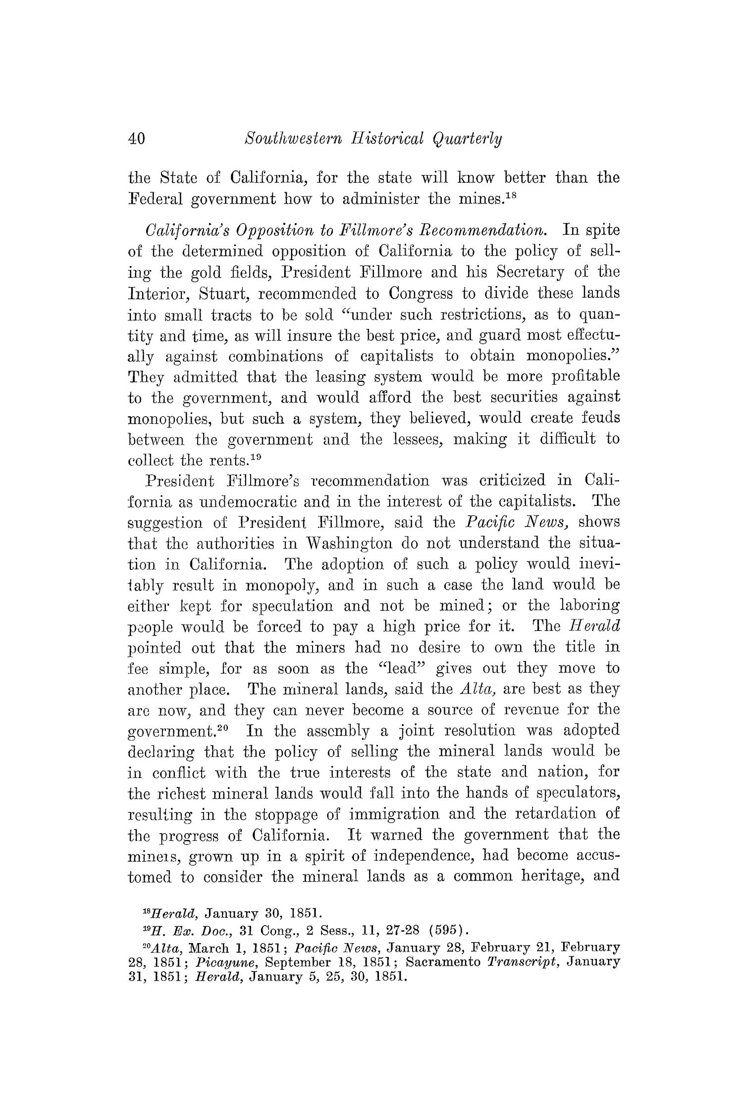 The Southwestern Historical Quarterly, Volume 30, July 1926 - April, 1927
                                                
                                                    40
                                                