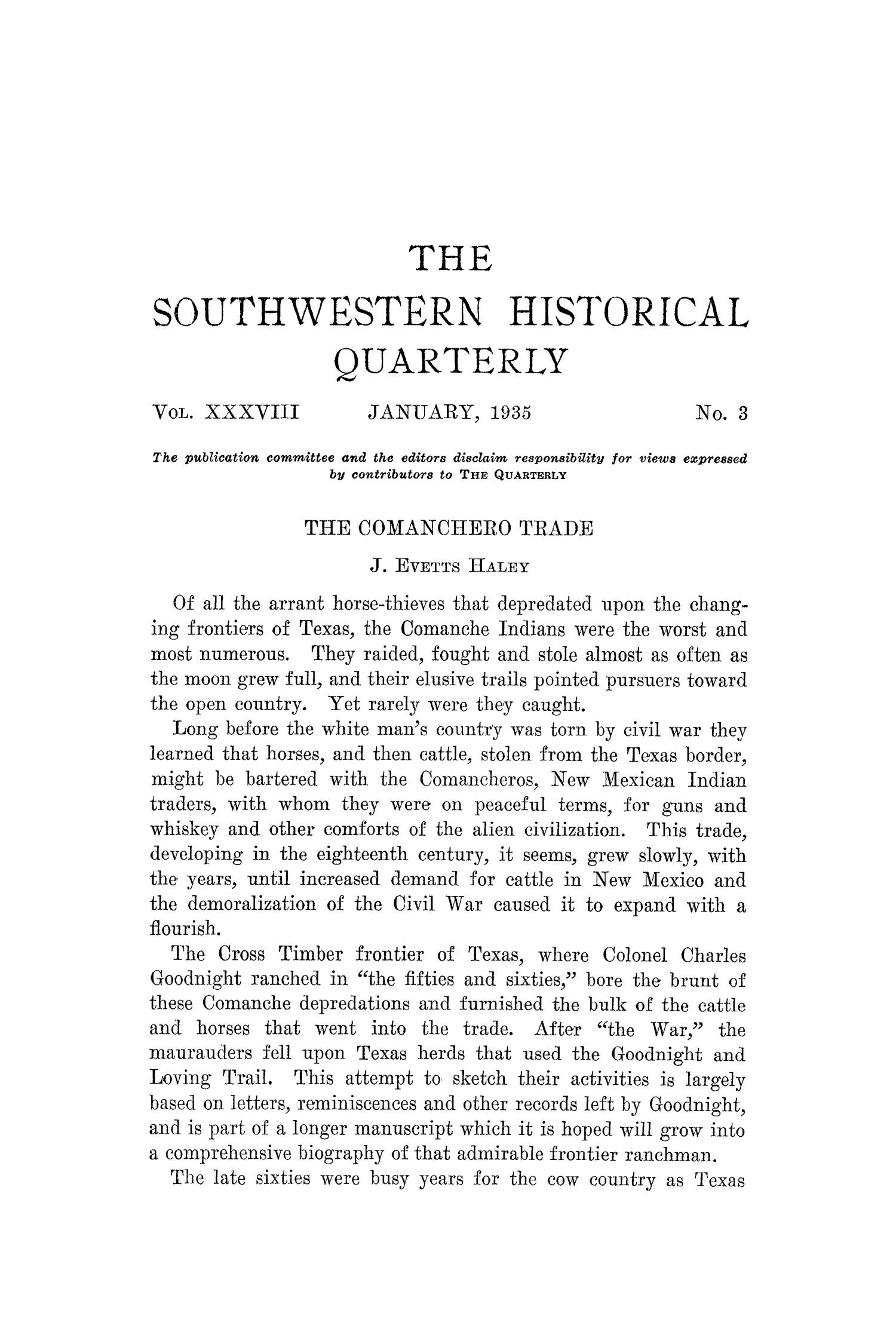 The Southwestern Historical Quarterly, Volume 38, July 1934 - April, 1935
                                                
                                                    157
                                                
