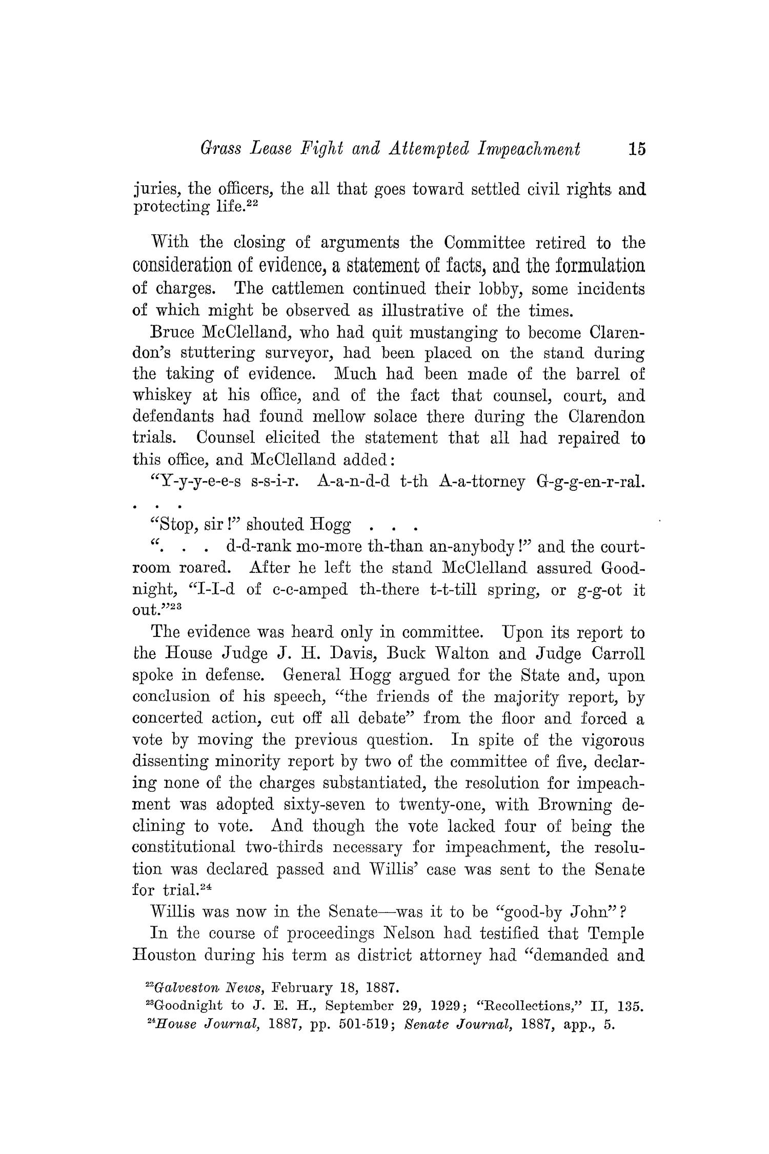 The Southwestern Historical Quarterly, Volume 38, July 1934 - April, 1935
                                                
                                                    15
                                                