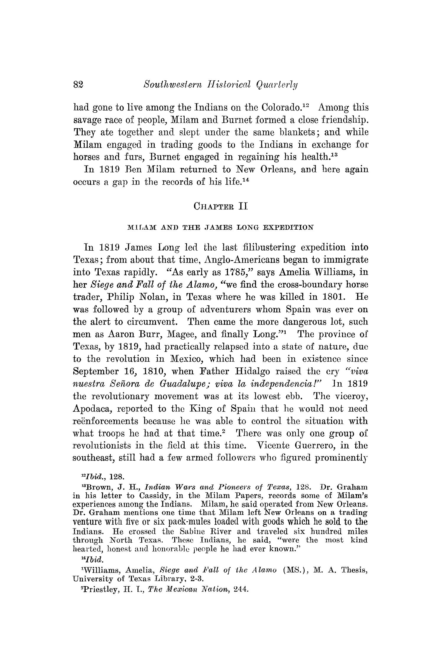 The Southwestern Historical Quarterly, Volume 38, July 1934 - April, 1935
                                                
                                                    82
                                                