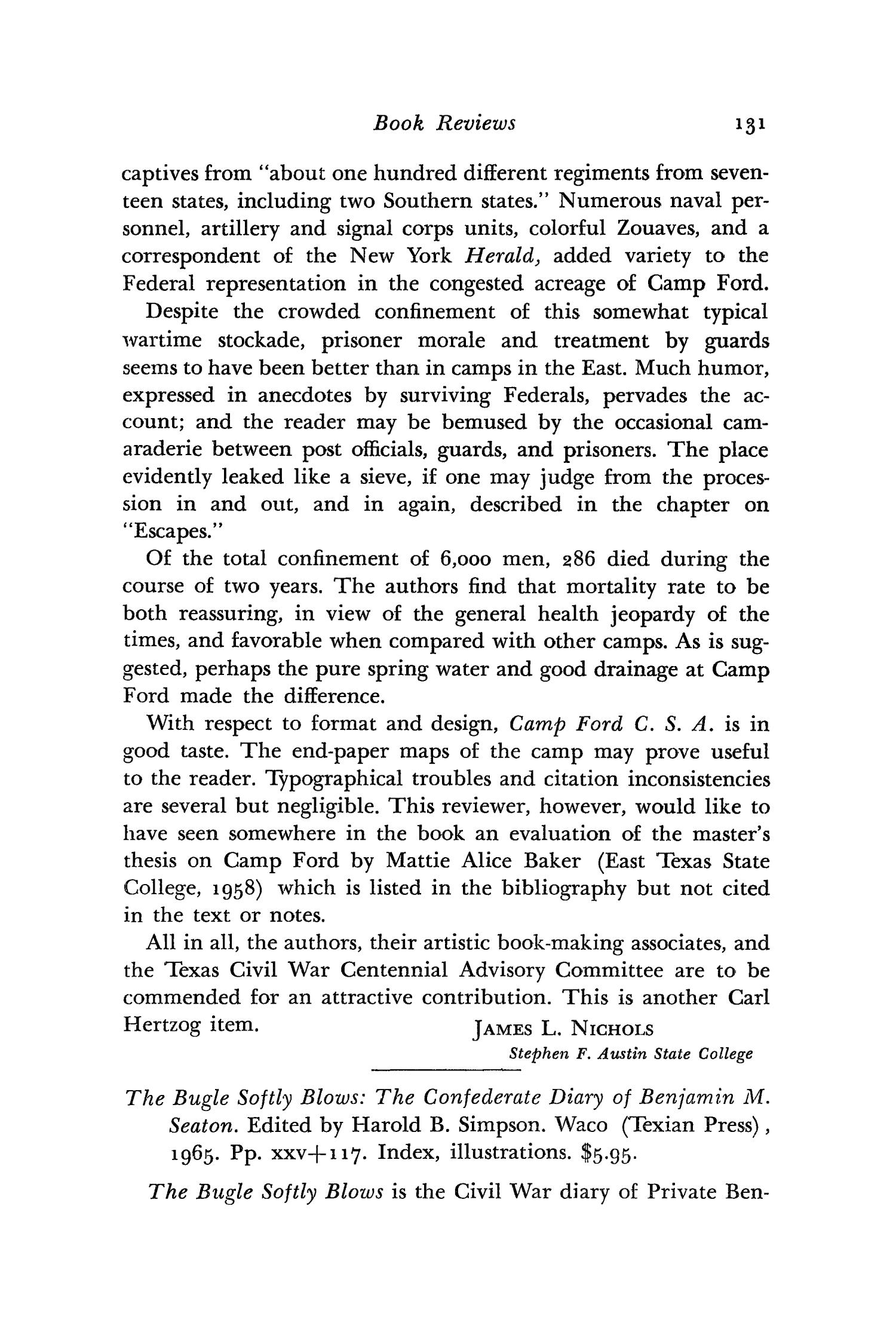 The Southwestern Historical Quarterly, Volume 69, July 1965 - April, 1966
                                                
                                                    131
                                                
