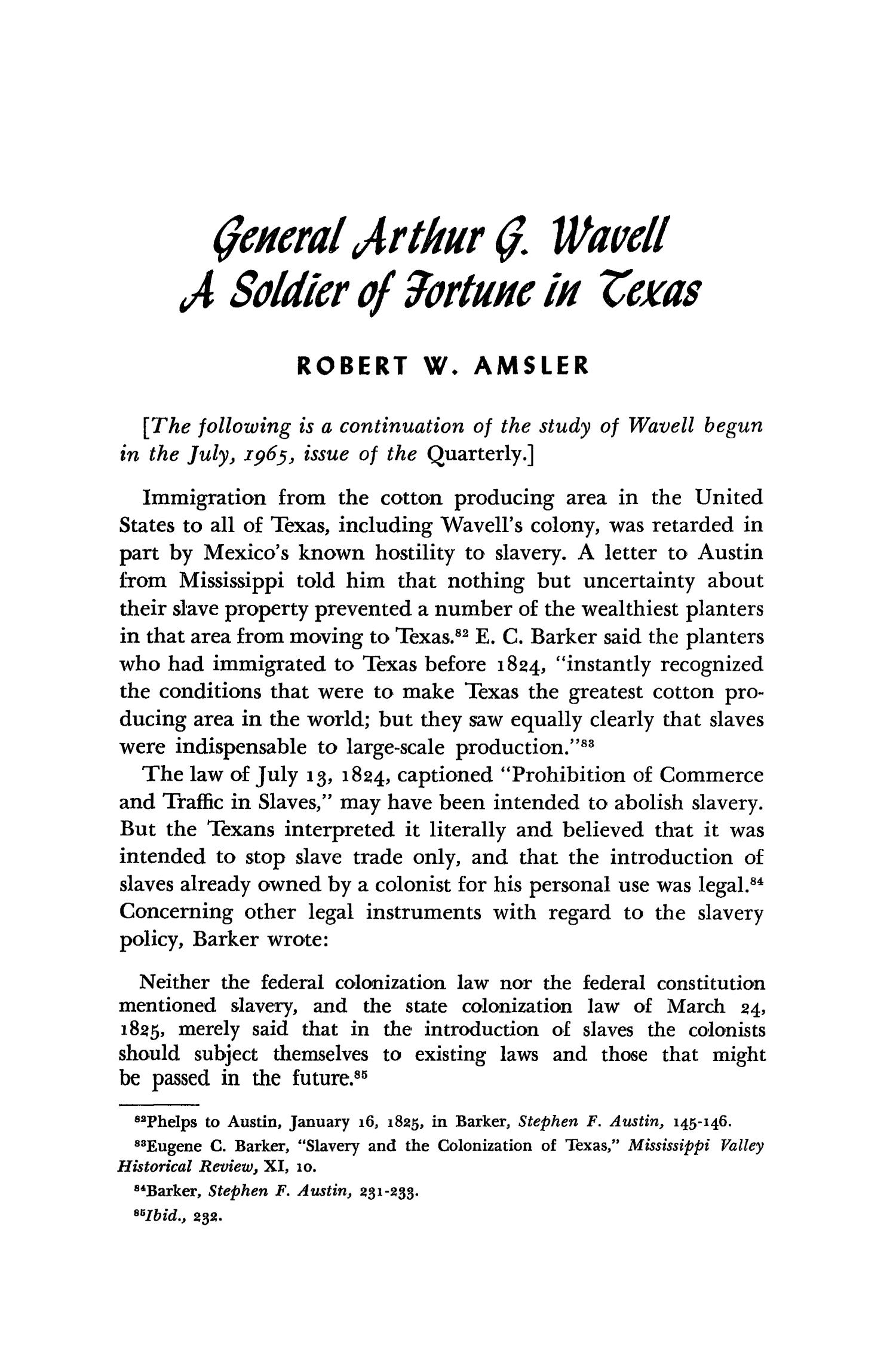 The Southwestern Historical Quarterly, Volume 69, July 1965 - April, 1966
                                                
                                                    186
                                                