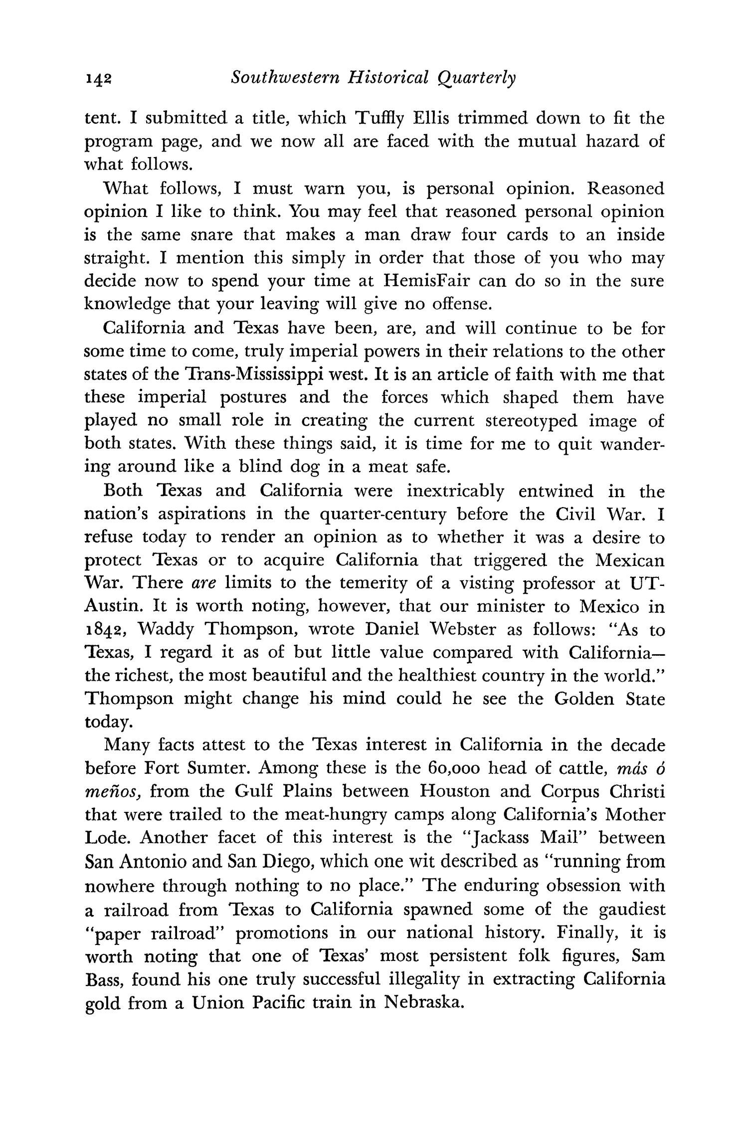 The Southwestern Historical Quarterly, Volume 72, July 1968 - April, 1969
                                                
                                                    342
                                                